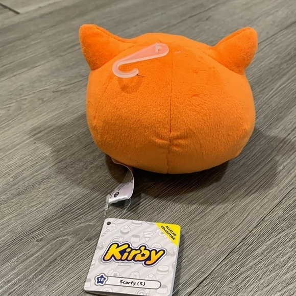 Nintendo KIRBY Orange #18 Scarfy Little Buddy 7+ All Star Collection 5”Plush NWT - Picture 3 of 11